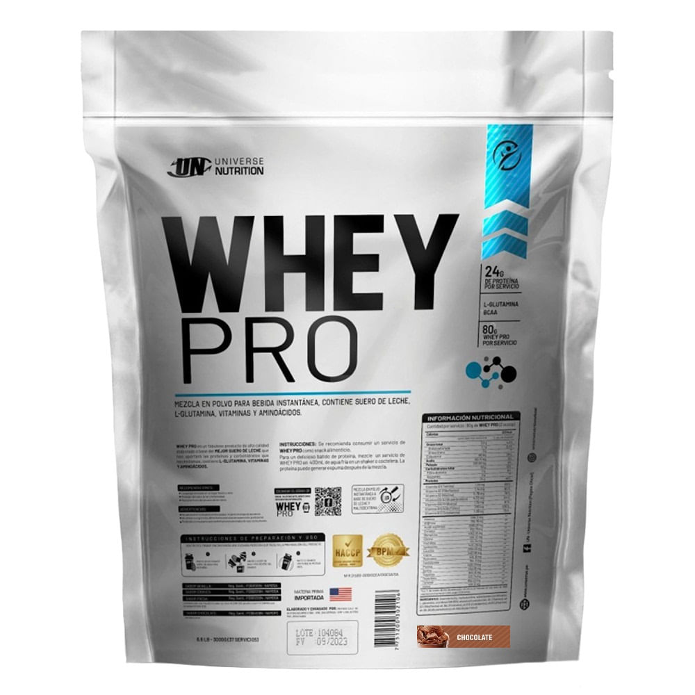 Proteína Whey Pro 3Kg Chocolate