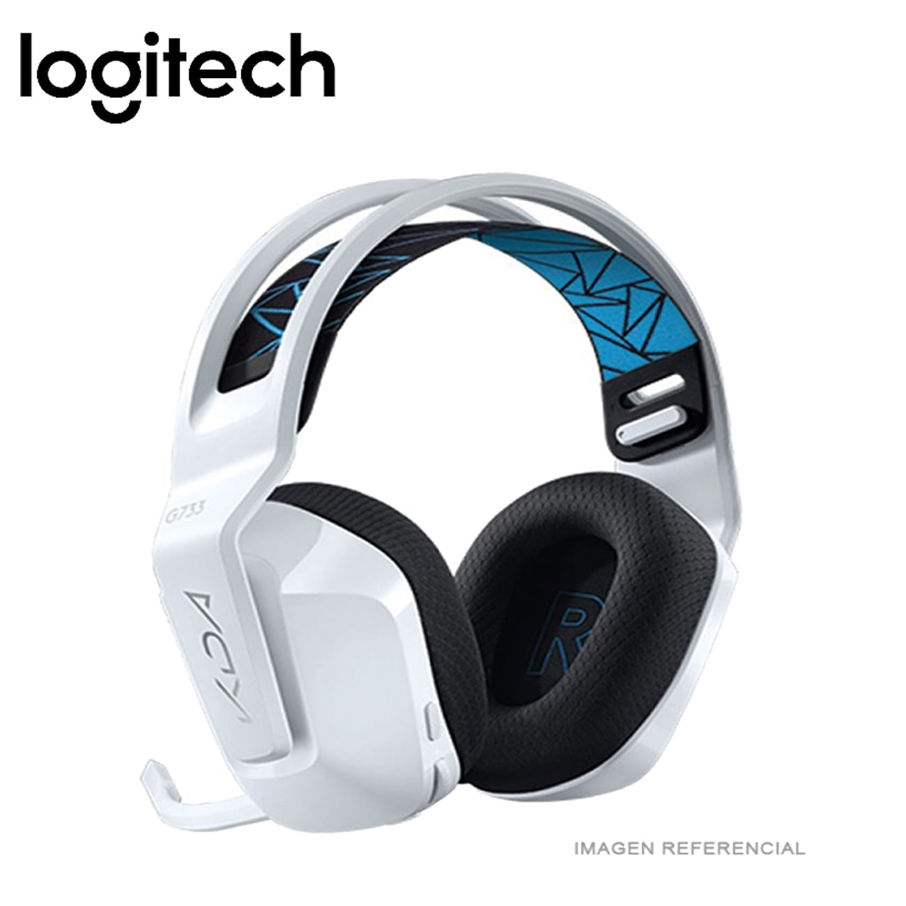 Audifono C/Microf. Logitech G733 K/Da Ed Lightspeed White