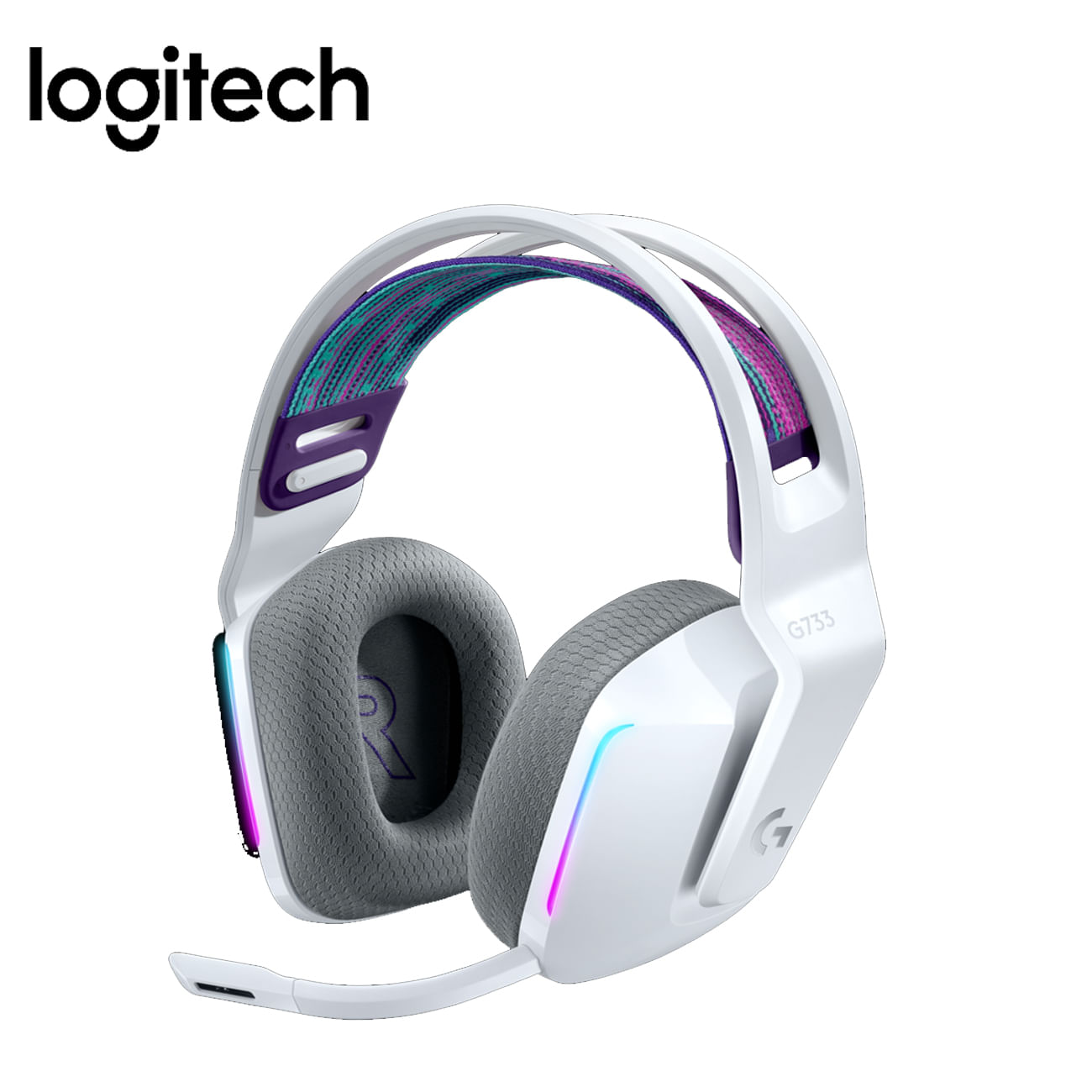 Audifono C/Microf. Logitech G733 Lightspeed Gris