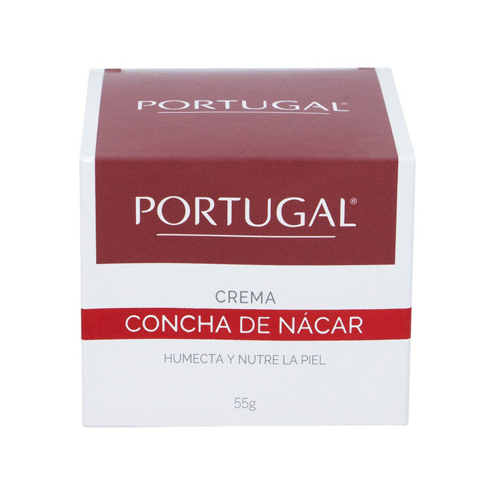 Crema Facial Concha de Nácar Portugal - Pote 55 G