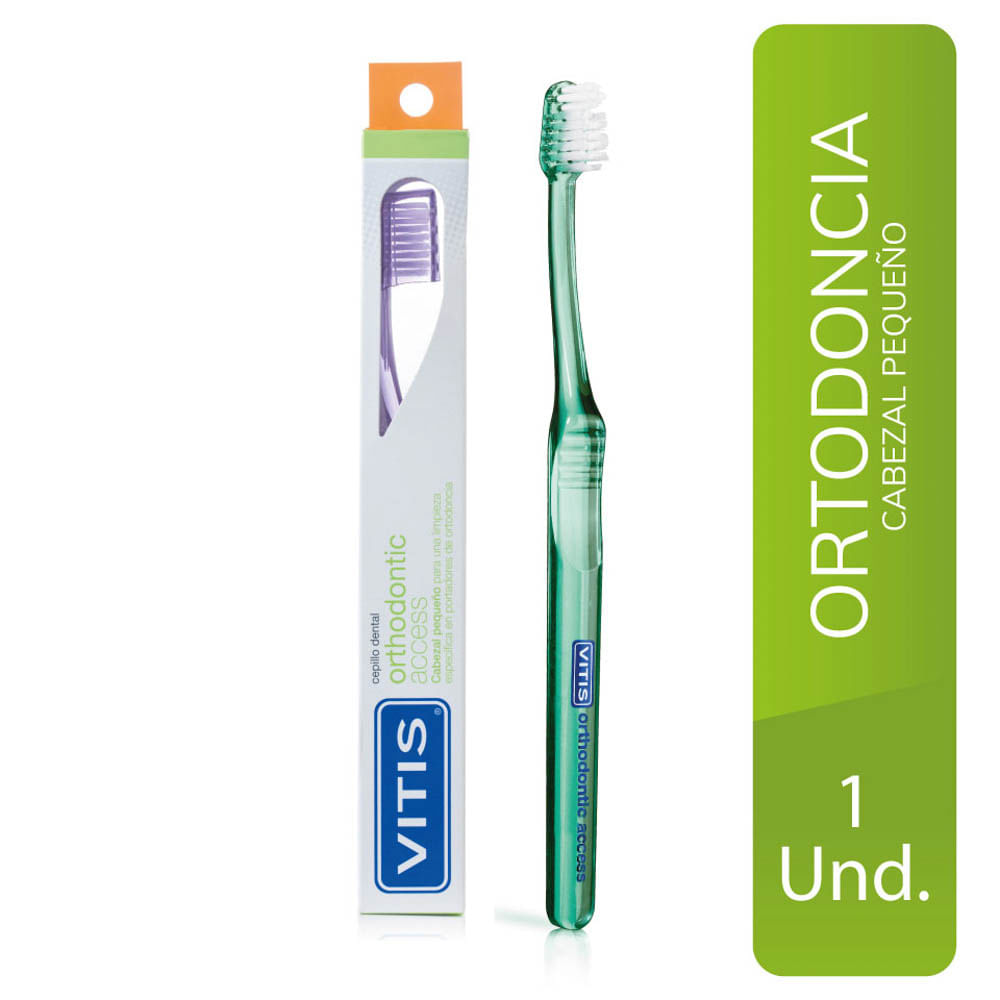 Cepillo Dental Vitis Orthodontic Access - Blíster 1 UN