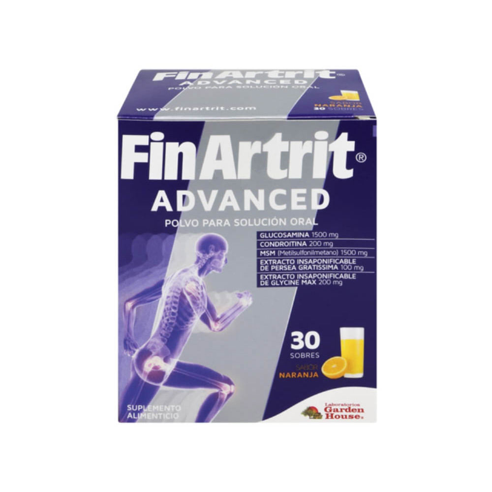 Fin Artrit Advanced Polvo para solución oral. Sobres