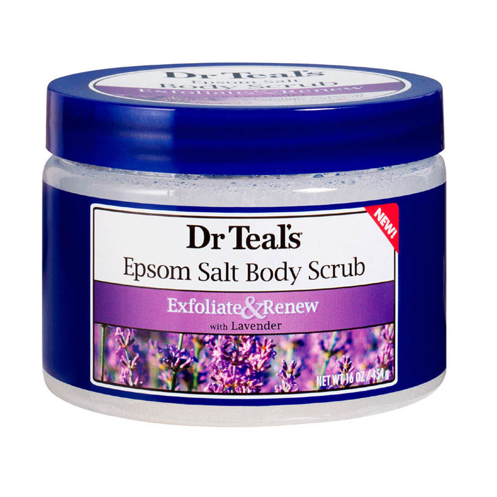 Crema Exfoliante Dr. Teal's Exfoliat & Renew Lavender - Pote 454 G