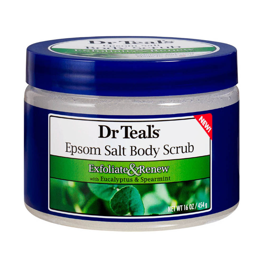 Crema Exfoliante Dr. Teal's Exfoliat & Renew Eucalyptus - Pote 454 G