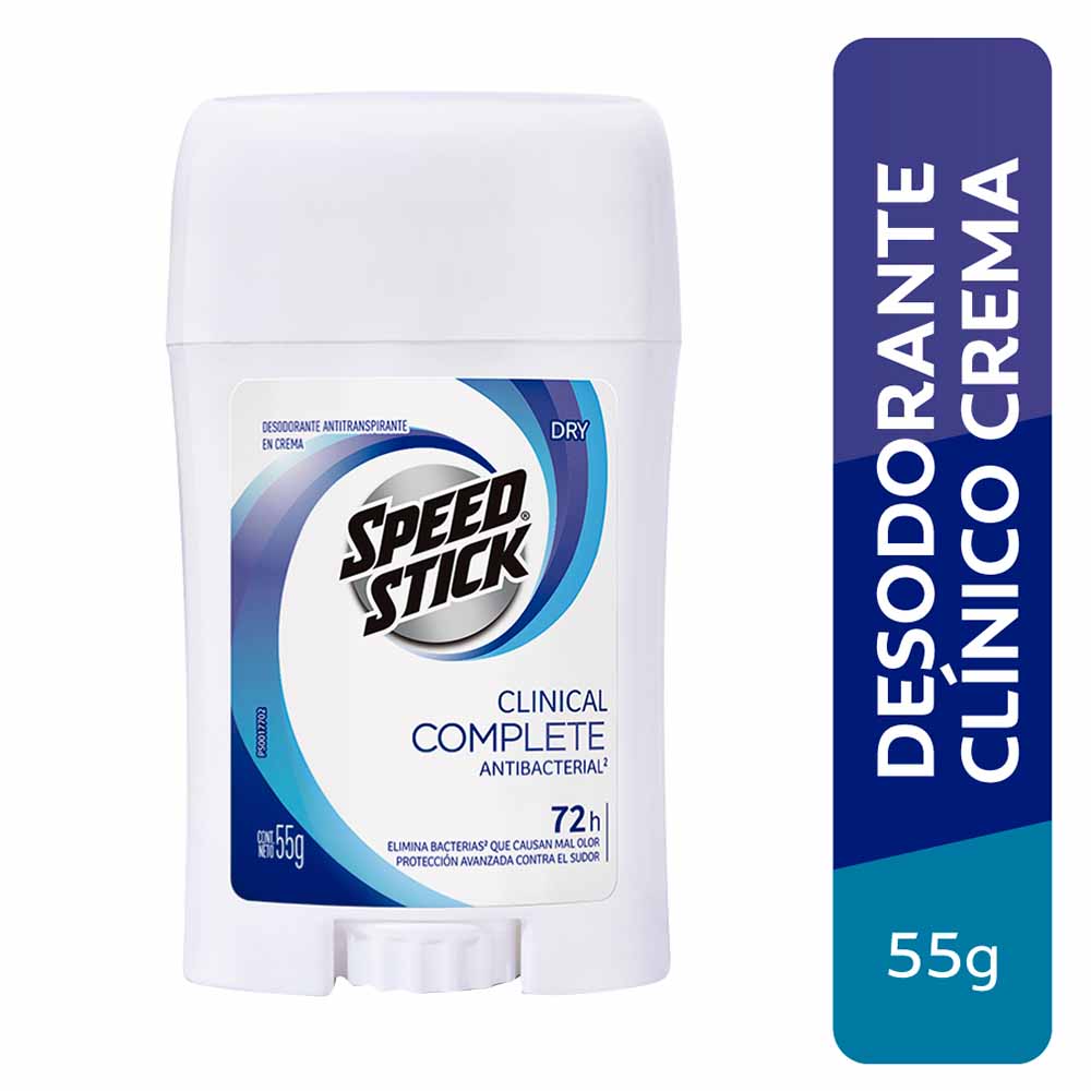 Desodorante para hombre Hombre SPEED STICK Clínico Cream Barrel 55g