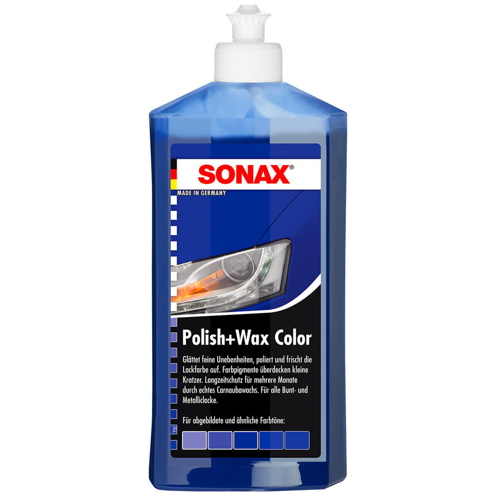 Cera para Autos SONAX Azul Frasco 500ml