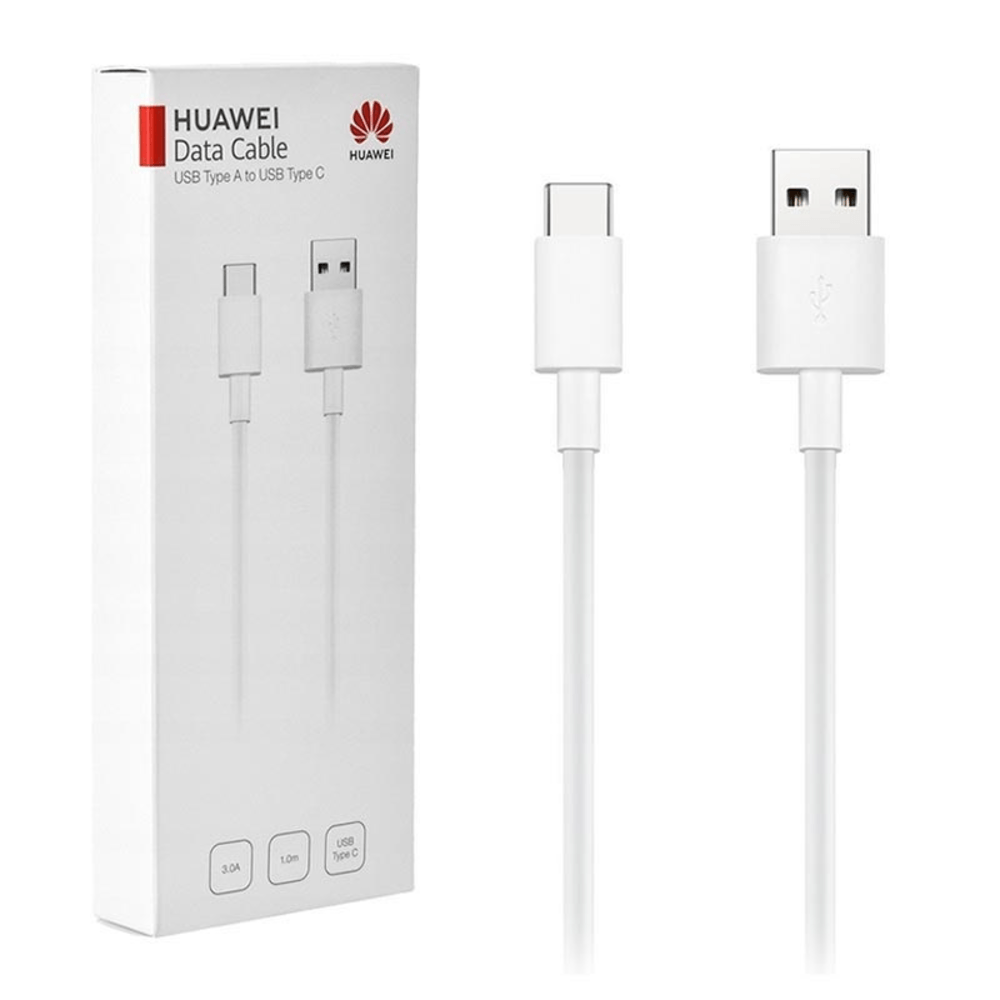 Cable USB Huawei CP51 Tipo C Original Carga Rápida 3A para Android Color Blanco