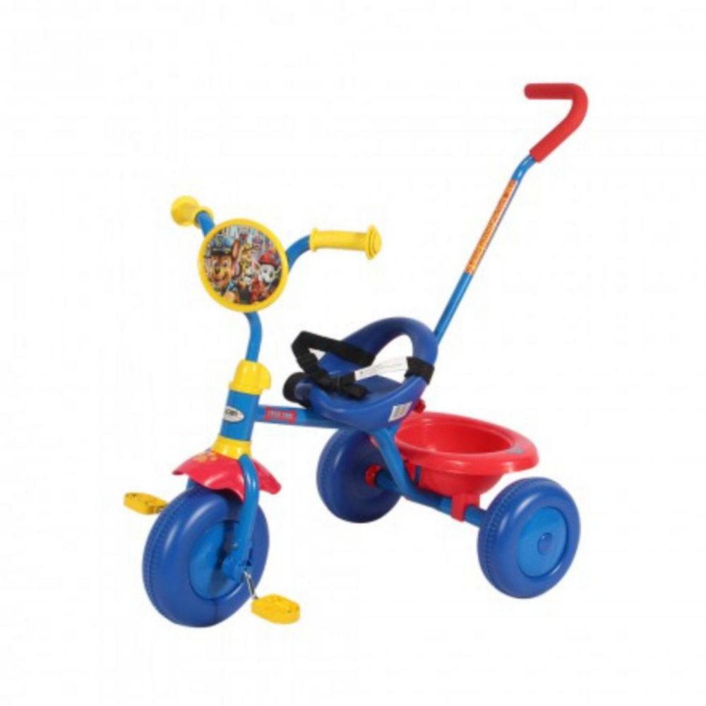 Triciclo Infanti Con Cinturón Y Canasto Para Niño