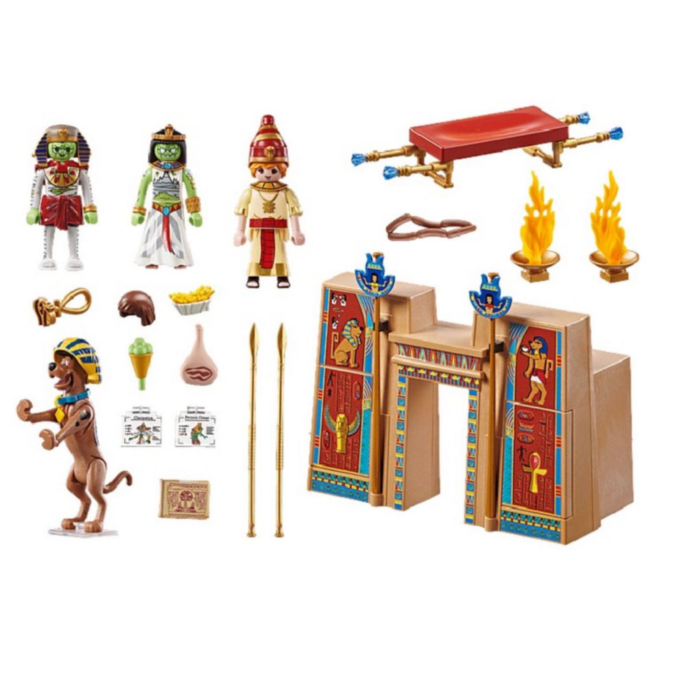 Set De Juego Playmobil Scooby-Doo! Aventura En Egipto