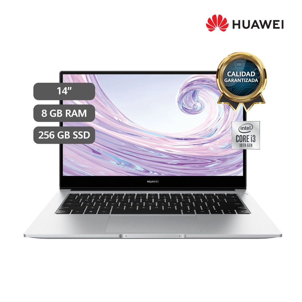 Laptop Huawei NobelB-WAI9B Intel Core i3 8GB RAM 256 GB SSD 14"