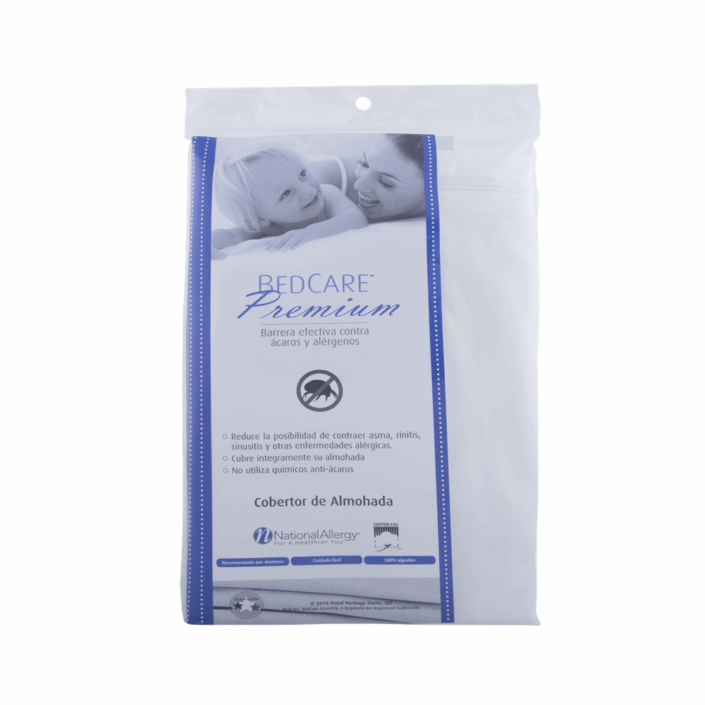 Cobertor anti ácaros de almohada Premium Queen