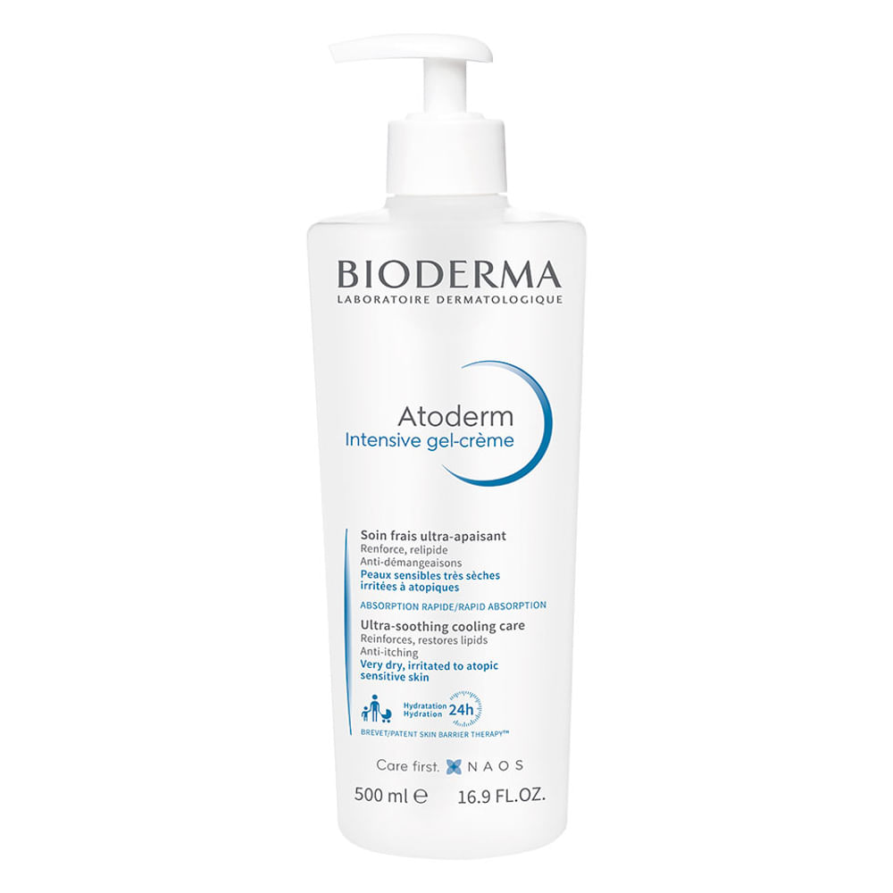 Gel Creme Bioderma Atoderm Intensive - Frasco 500 ML