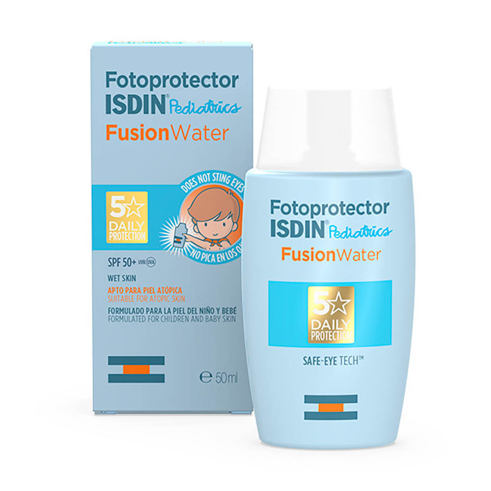 Fotoprotector Isdin Pediatrico Fusion Water SFF 50 - Frasco 50 ML
