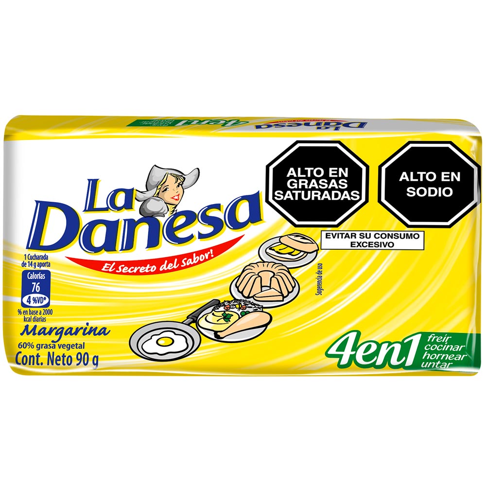 Margarina LA DANESA Barra 90g