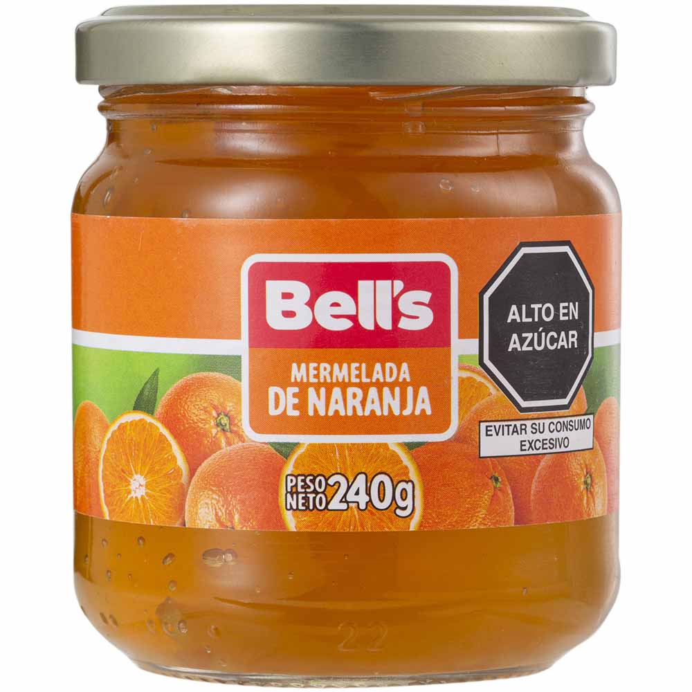 Mermelada BELL'S Naranja Frasco 240g