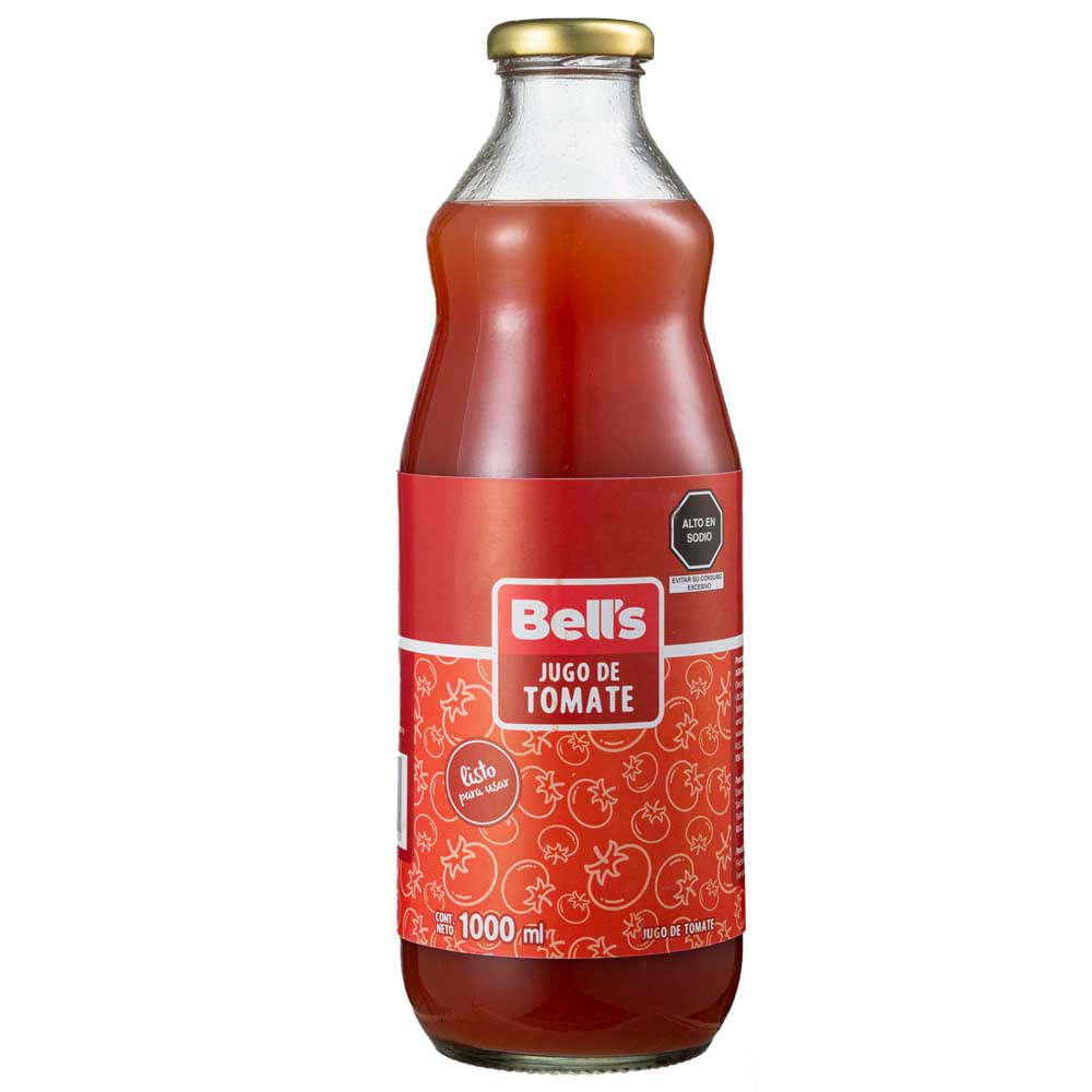 Jugo de Fruta BELL'S Tomate Botella 1L