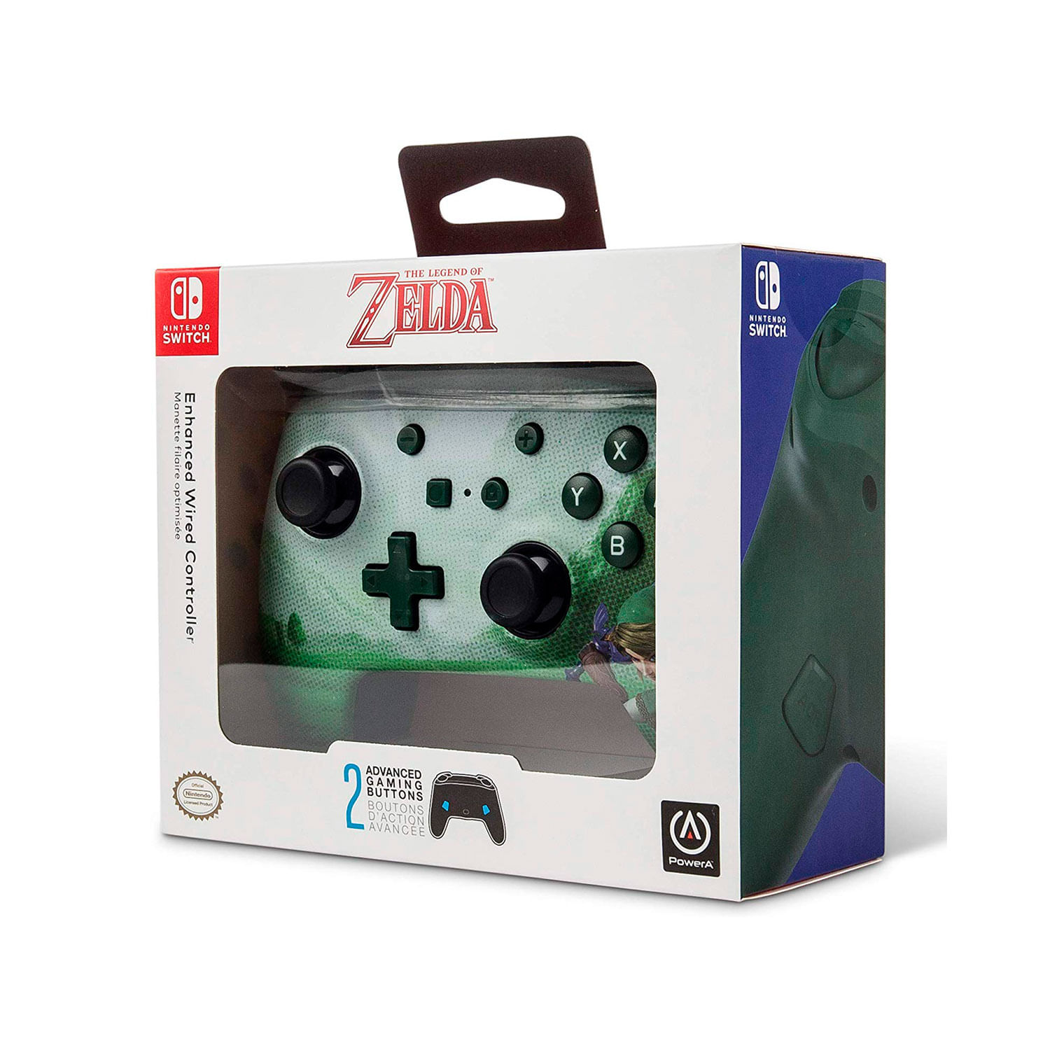PowerA Enhanced Wired Controller Link Hyrule Nintendo Switch