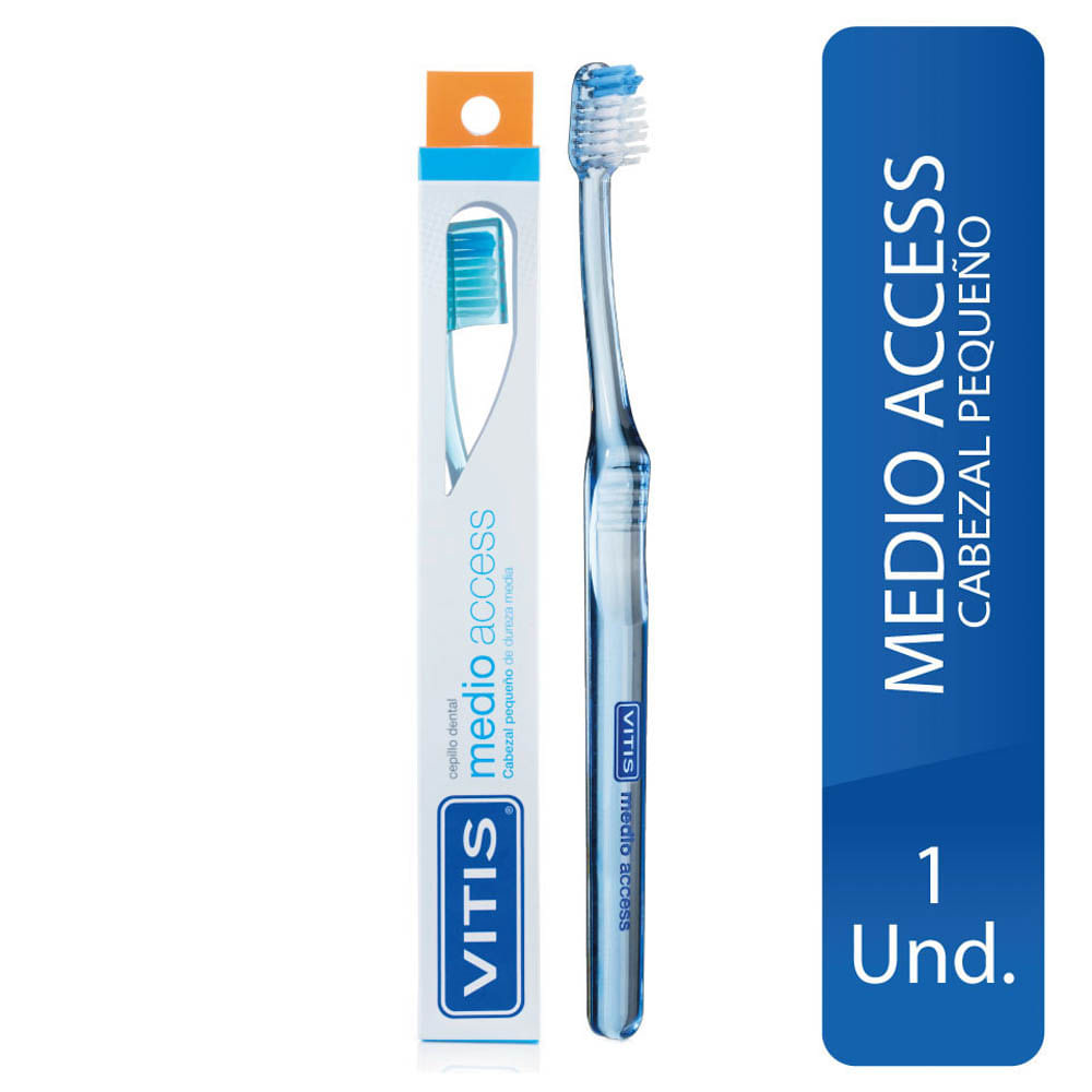 Cepillo Dental Vitis Access Medio - Blíster 1 UN