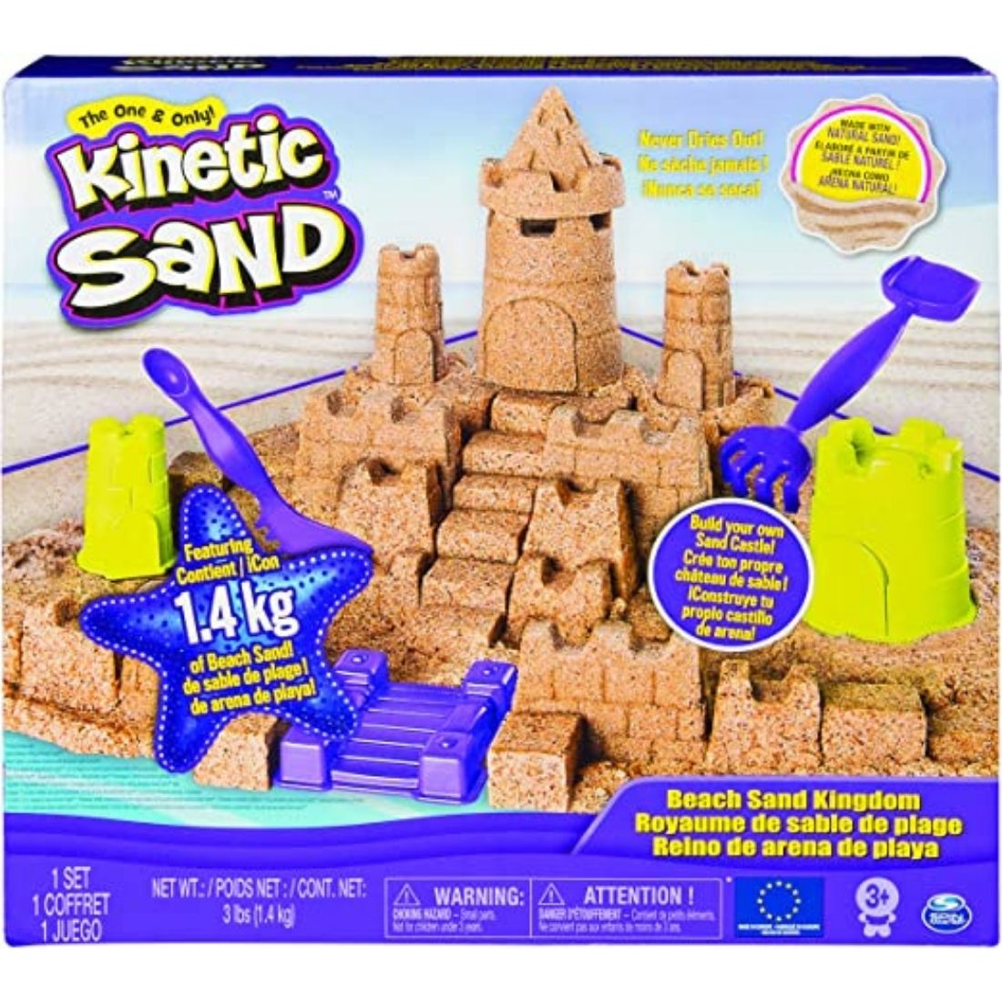 Kinetic Sand Set Castillo de Arena Grande Ks-44143