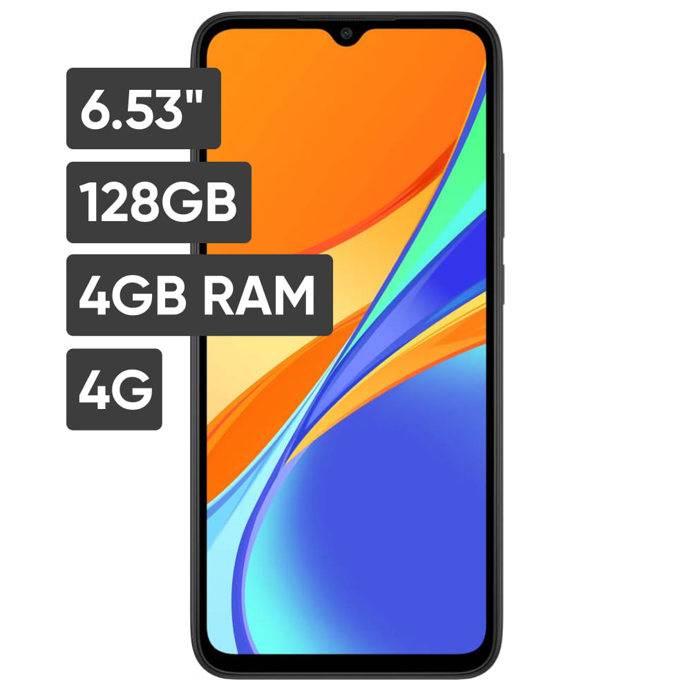Smartphone XIAOMI Redmi 9C 6.53'' 4GB 128GB 13 MP + 2 MP + 2 MP Midnight Gray