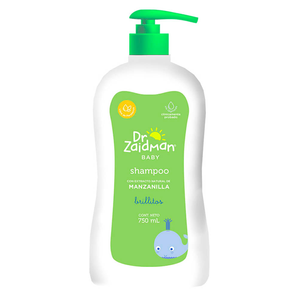 Shampoo para Bebé DR ZAIDMAN Manzanilla Botella 750ml