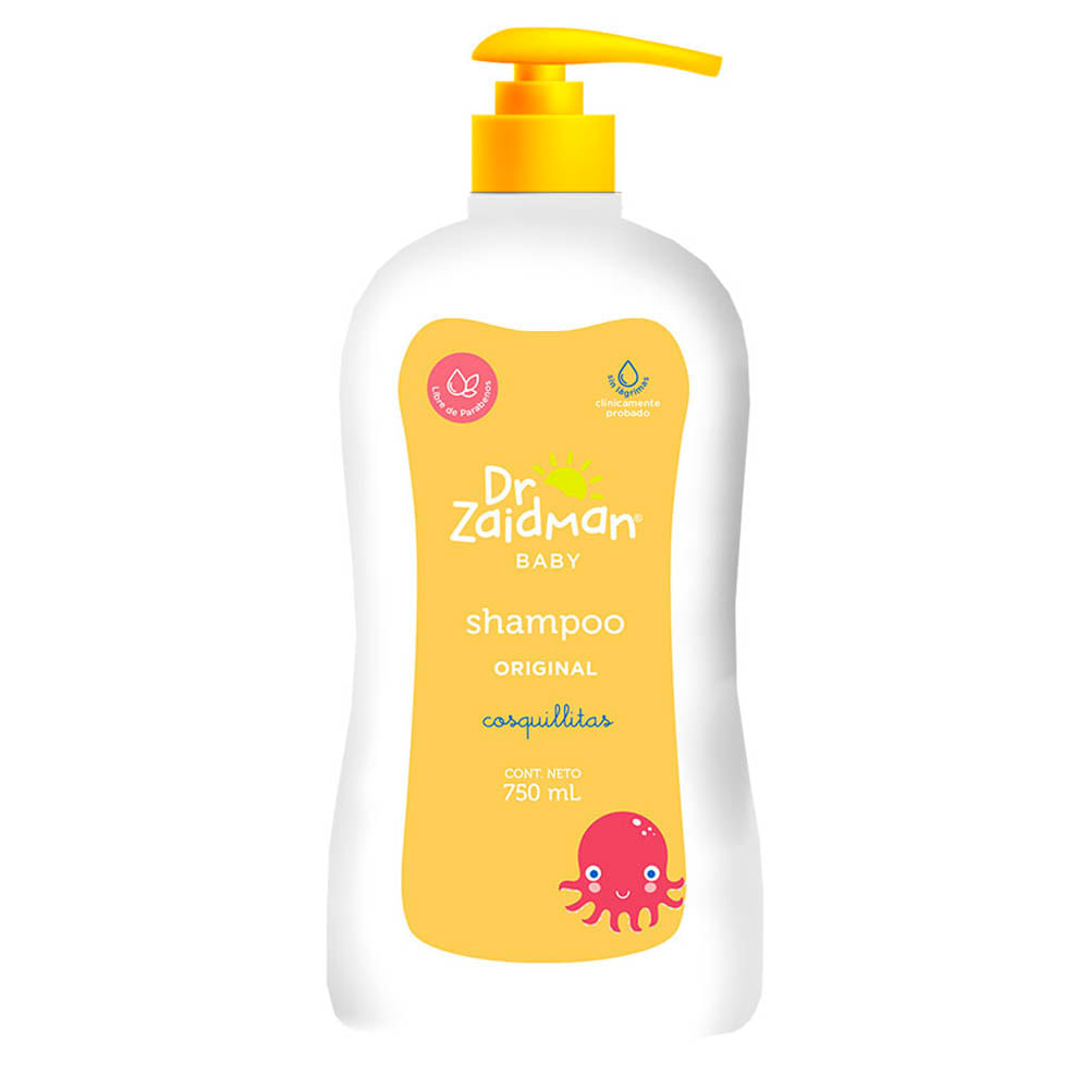 Shampoo para bebé DR. ZAIDMAN Original Botella 750Ml