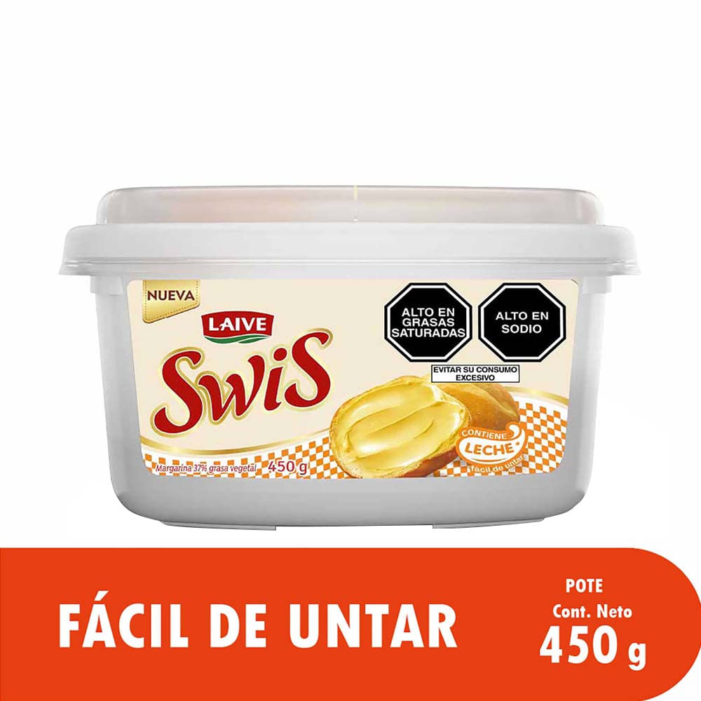 Margarina LAIVE Swis Pote 450g