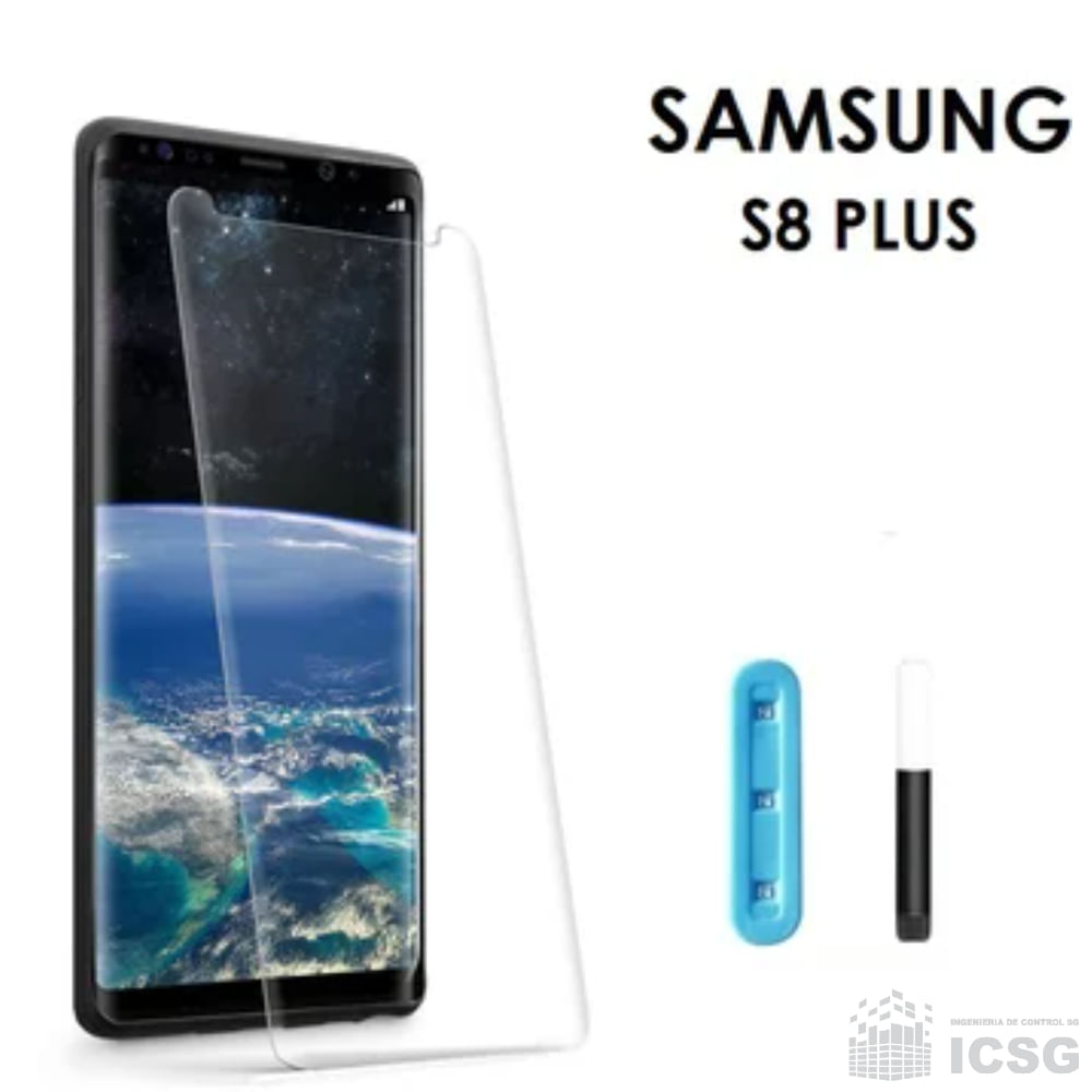 Mica Vidrio Curvo Uv Samsung Galaxy S8 Plus + Regalo