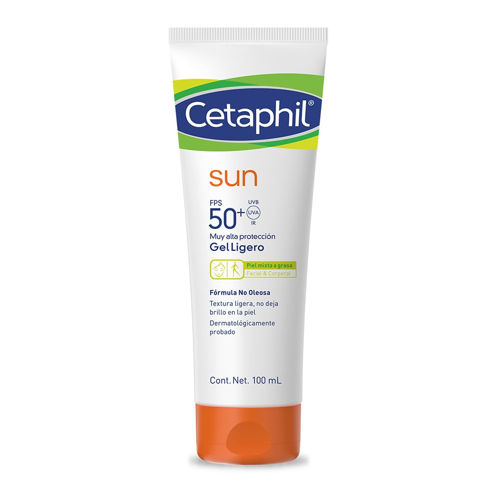 Sun Fps 50 Gel Ligero Cetaphil 100ml