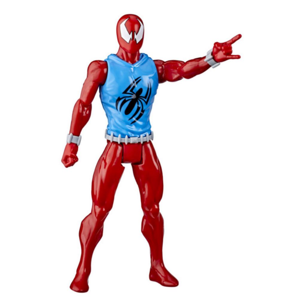 Figura Spiderman Titan Web Warriors Scarlet Spider E7329