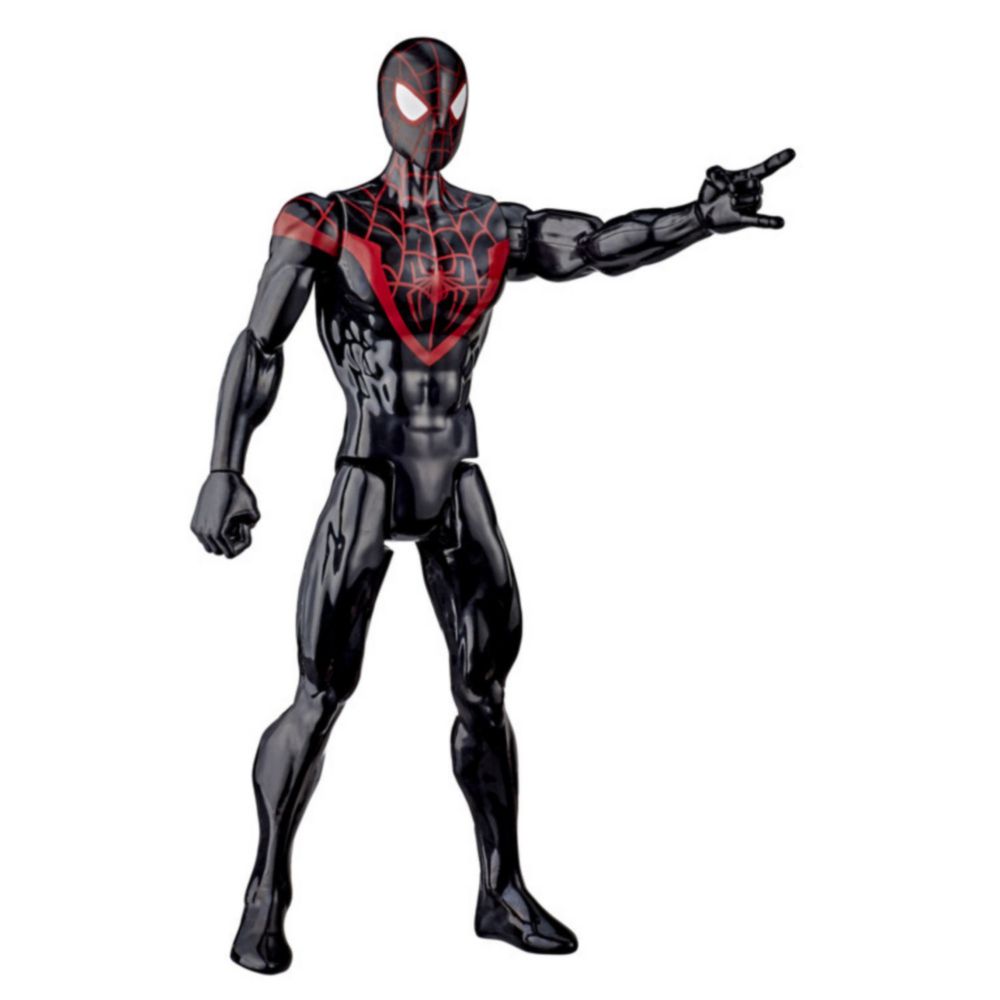 Figura Spiderman Titan Web Warriors Miles Morales E7329