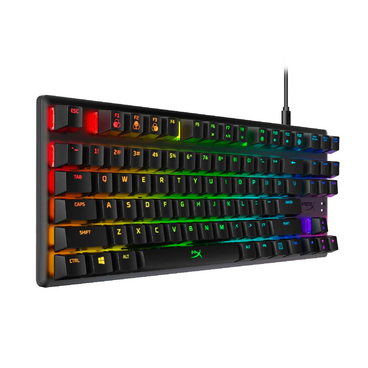 Teclado HyperX Alloy Origins Core RGB Clicky Red