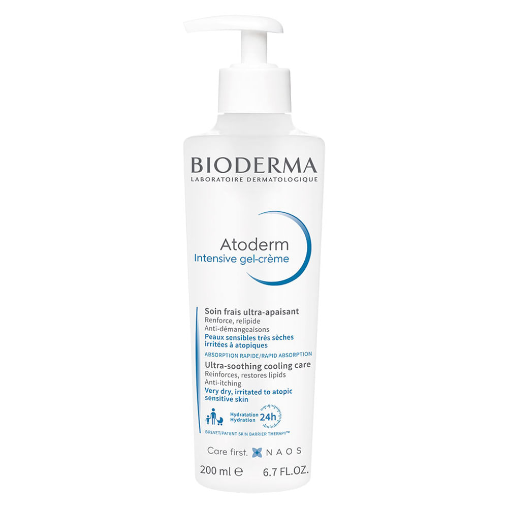 Crema Gel Bioderma Atoderm Intensive - Frasco 200 ML