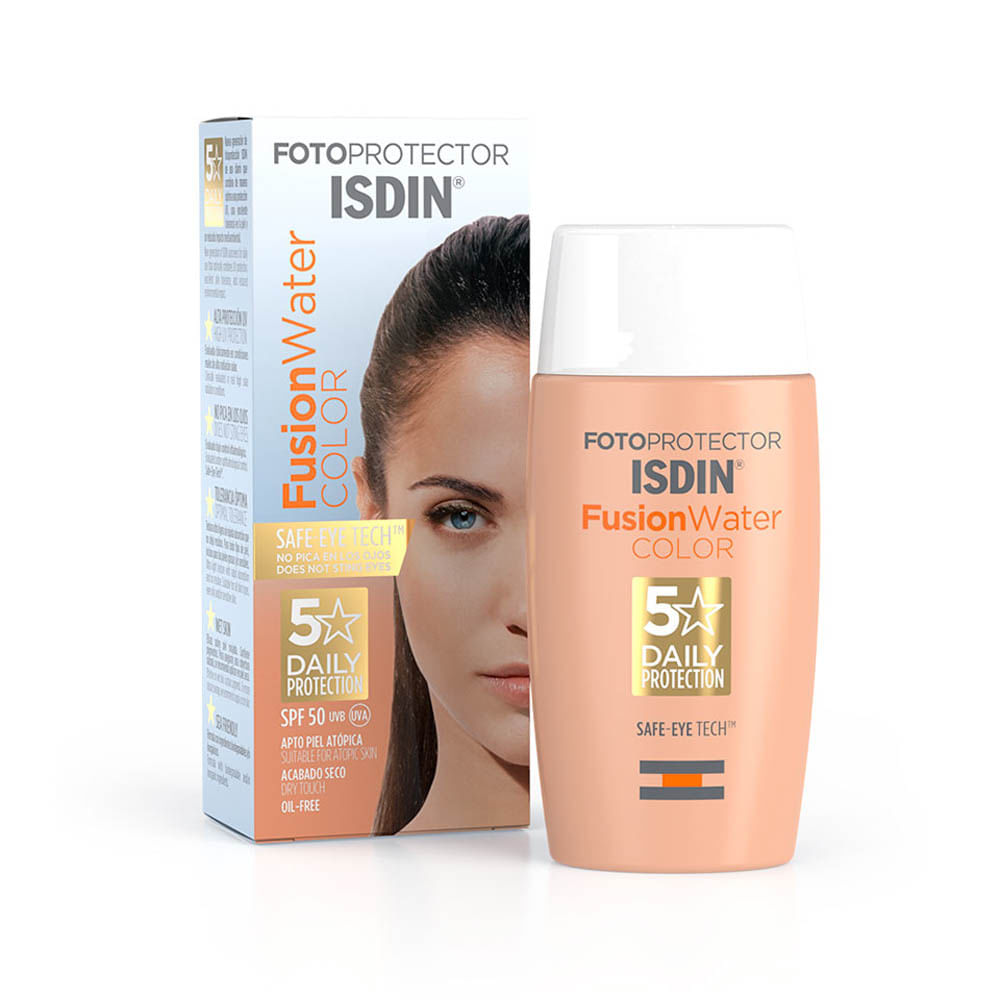 Fotoprotector Isdin Fusion Water SPF 50+ - Frasco 50 ML