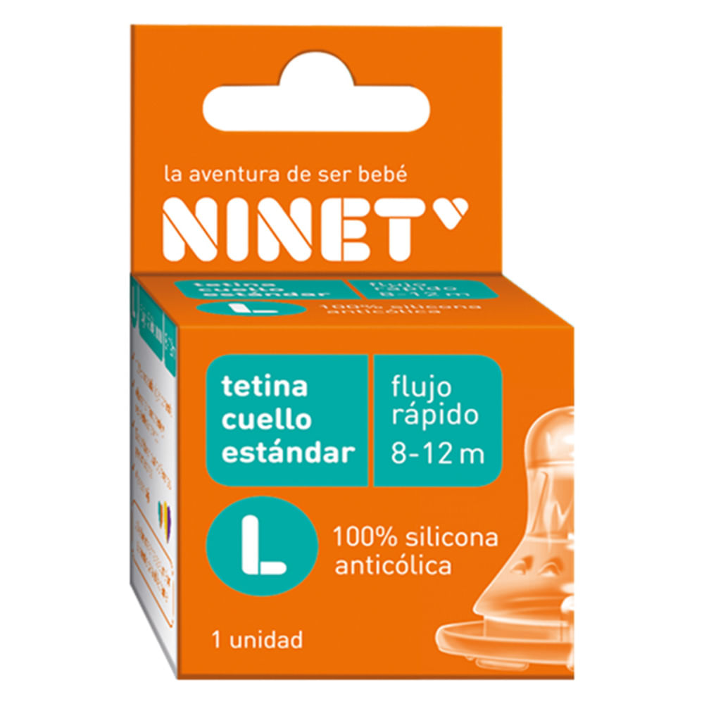 Tetina De Silicona N°3 Ninet - Caja 1 UN