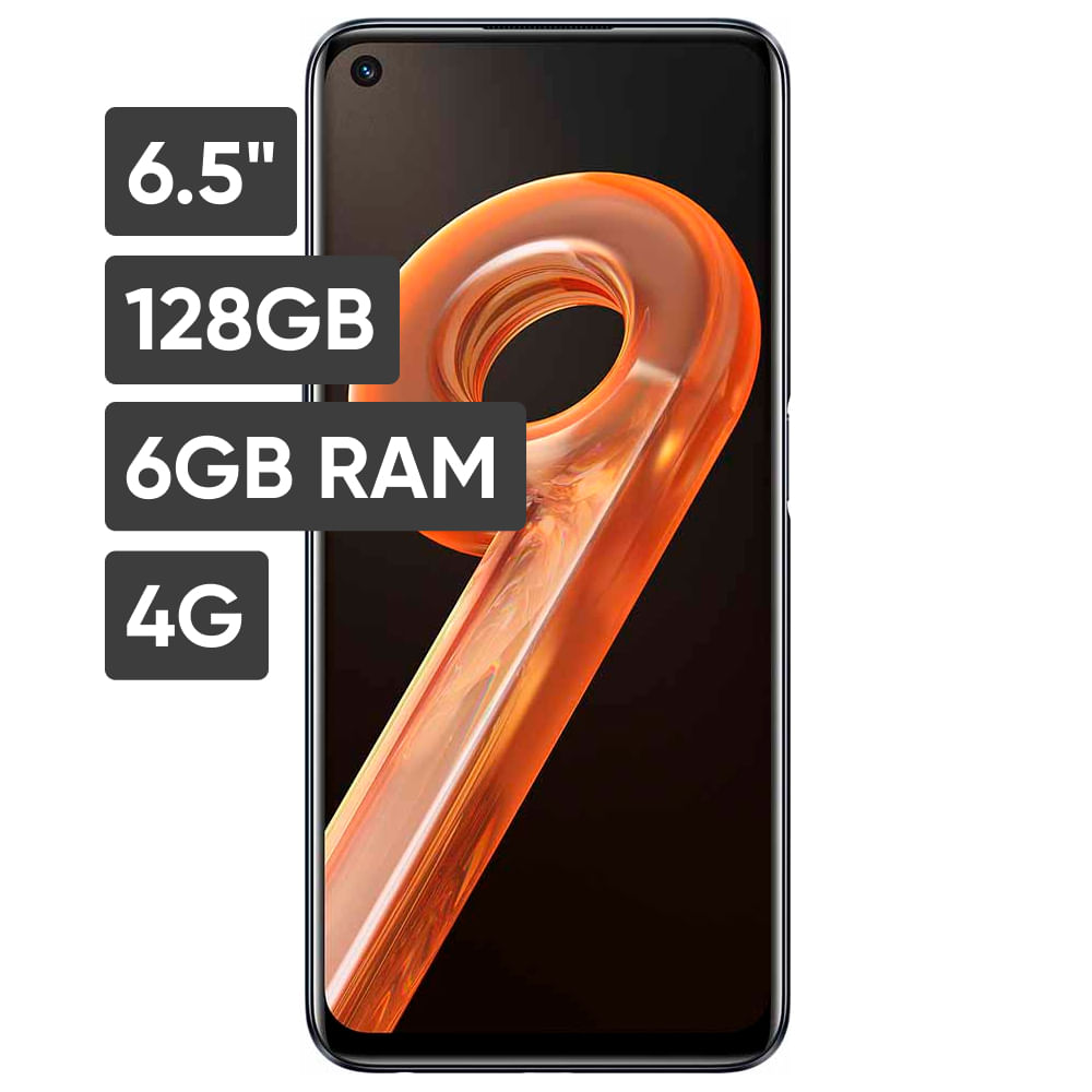Smartphone REALME 9i 6.5'' 6GB 128GB Triple Negro Prisma