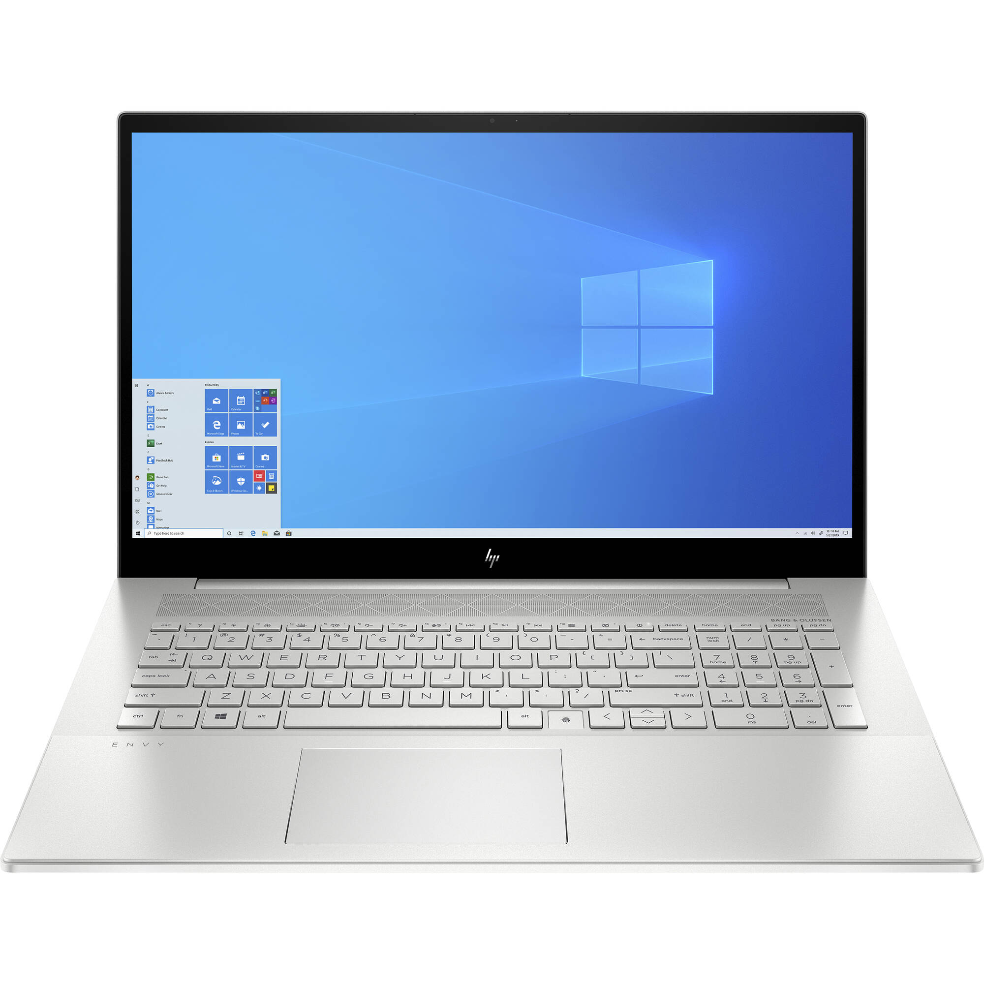 Laptop HP Nvidia 17.3" Multi-Touch Natural Silver (Plateado)