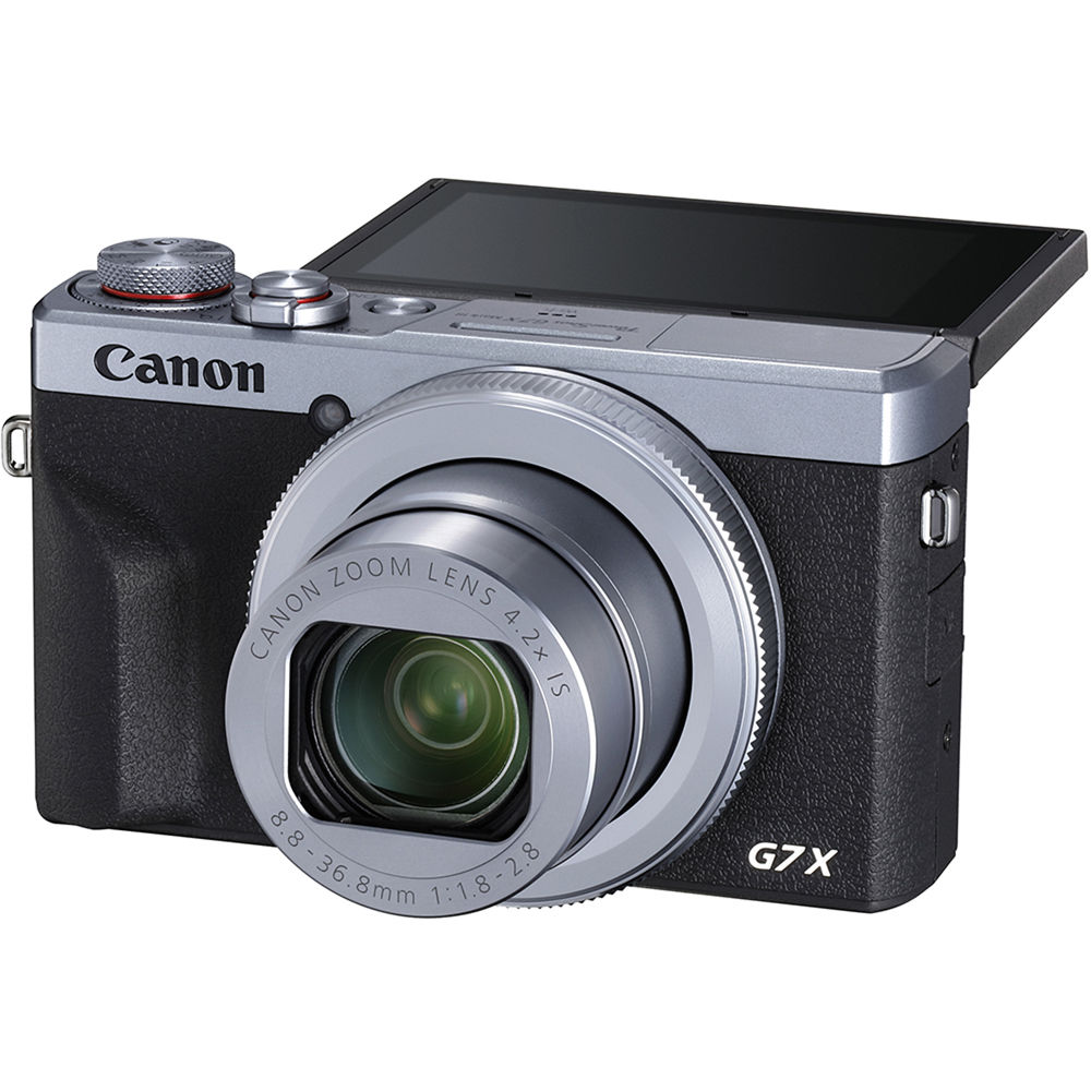 Cámara Digital Canon Powershot G7 X Mark III Plateado