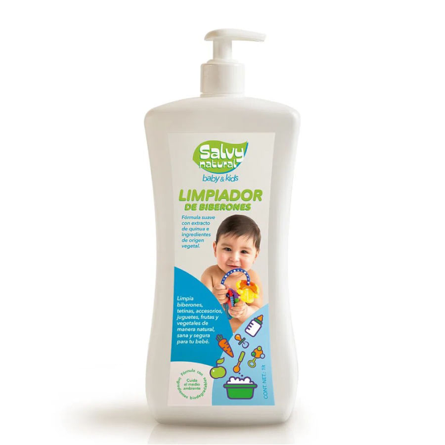 Limpiador de Biberones & Acc Salvi natural 1 LT