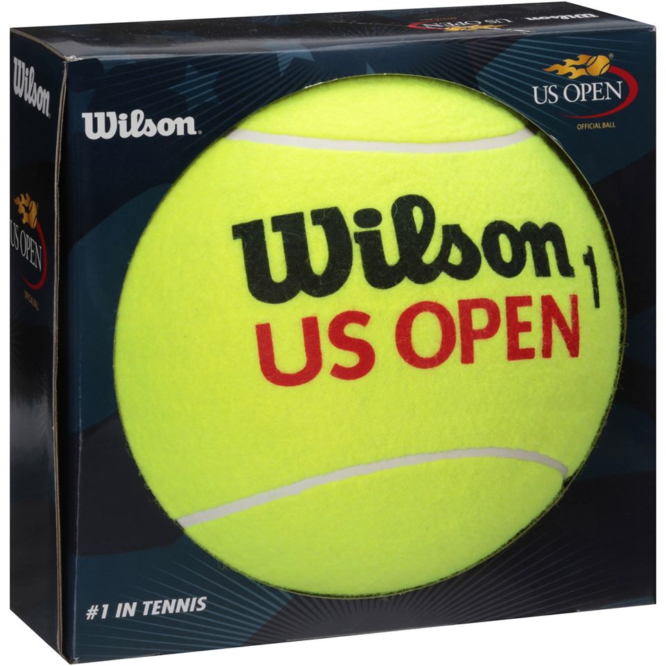 Pelota de Tenis Wilson Gigante Us Open Jumbo Ball Amarillo