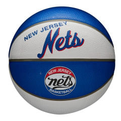 Wilson - Pelota de Basquet - NBA Team Retro Mini - New Jersey Nets