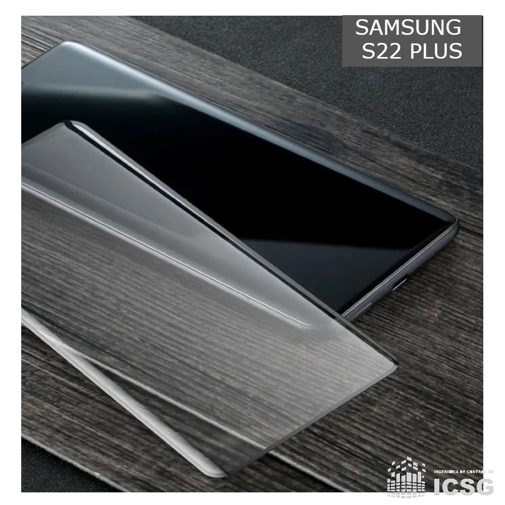 Mica Vidrio Curvo Samsung Galaxy S22 Plus + REGALO