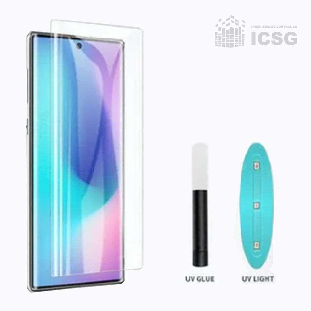 Mica Vidrio Ultraresistente UV Mate Samsung S8 Plus + REGALO