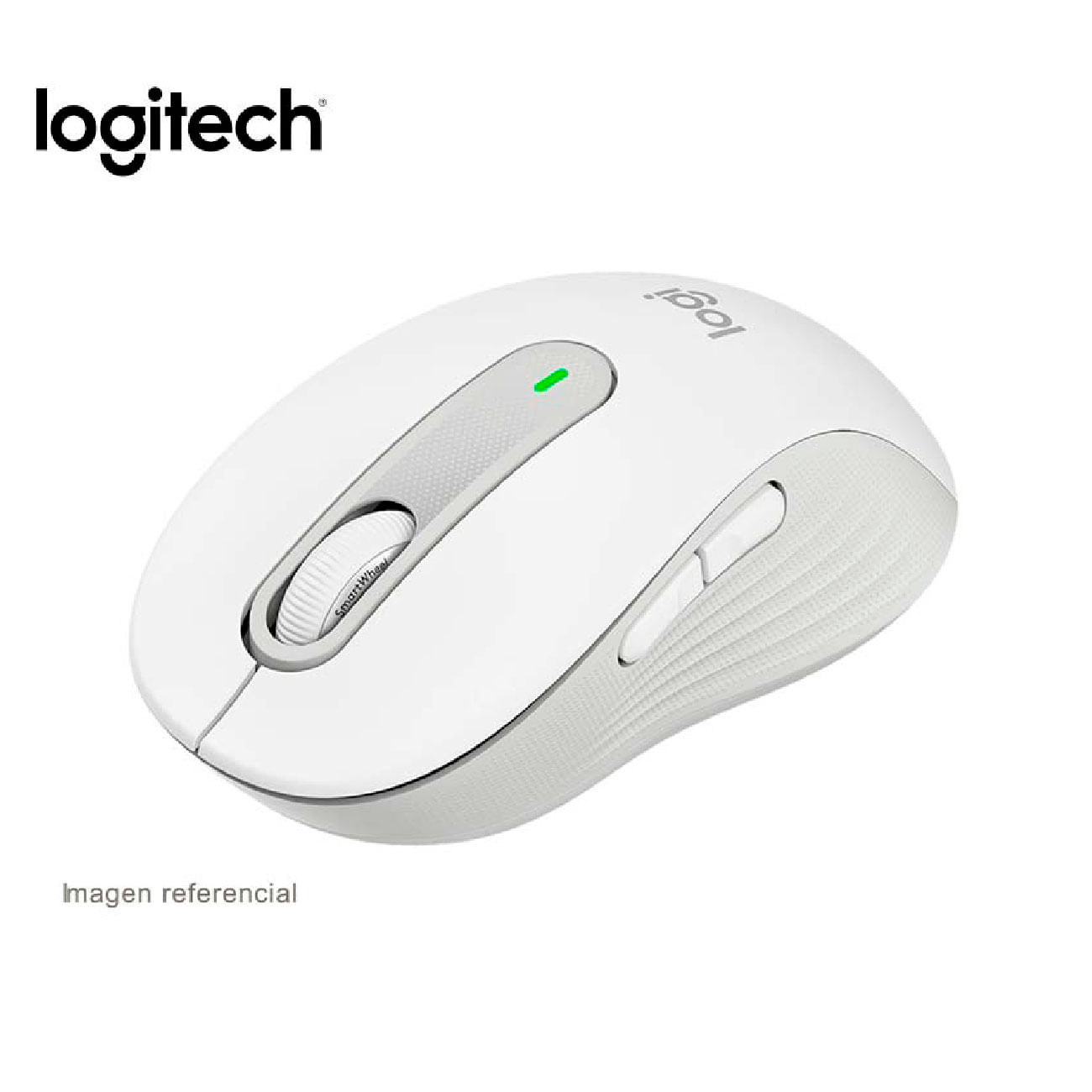 Mouse Logitech Signature M650 Silent Wireless Bluetooth Blanco