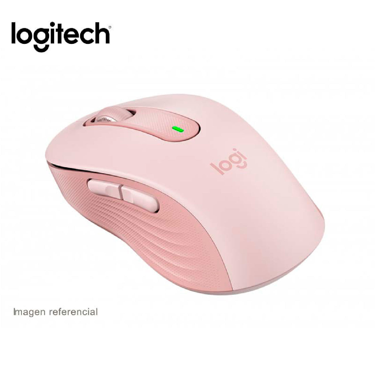 Mouse Logitech Signature M650 Silent Wireless Bluetooth Rosado