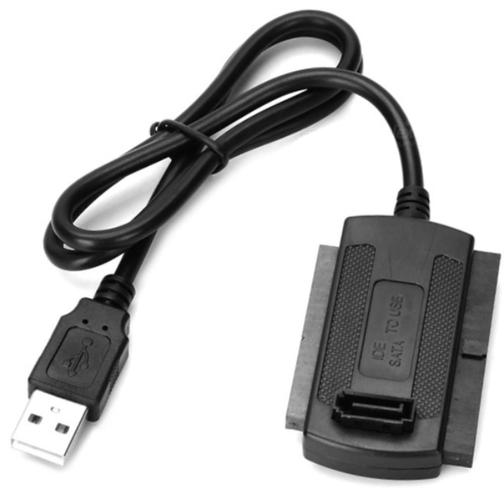 Adaptador de Disco Duro IDE SATA 2.5 -3.5 a USB con Fuente