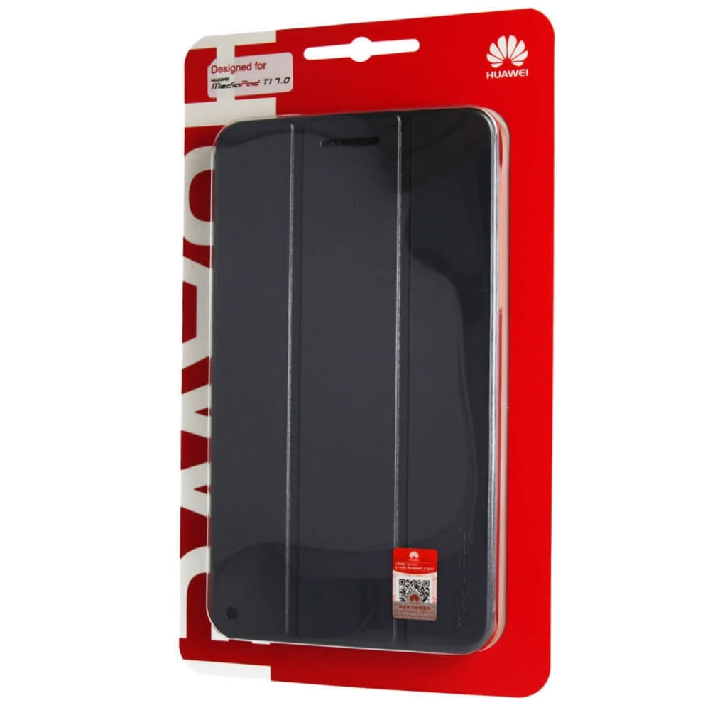 Flip Case Huawei Gris Tapa Tablet MediaPad T1 7" Funda - 51990975