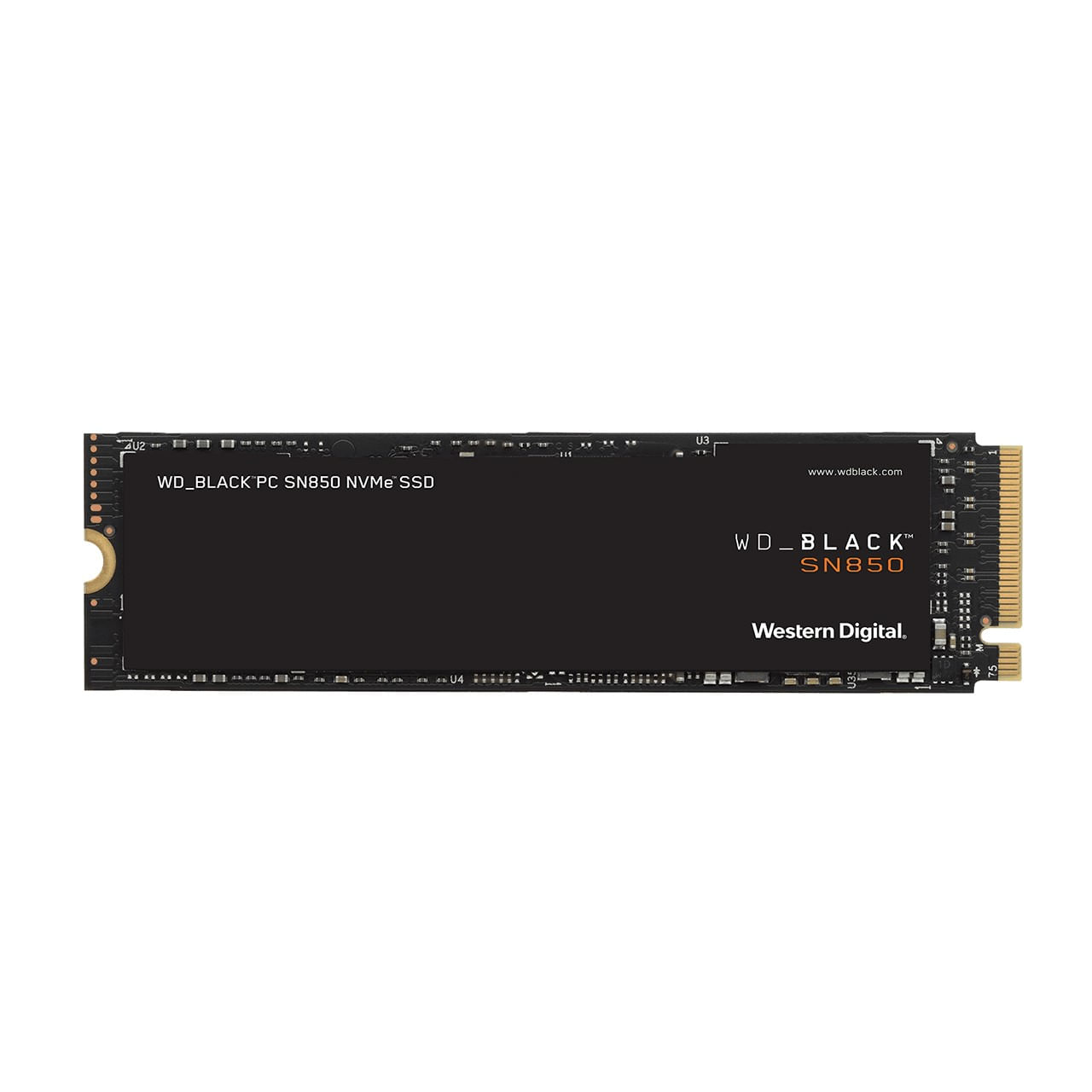 Disco Sólido SSD 1TB WD Black SN850 NVMe Gaming Gen4 PCIe M.2 2280 3D NAND - WDS100T1X0E