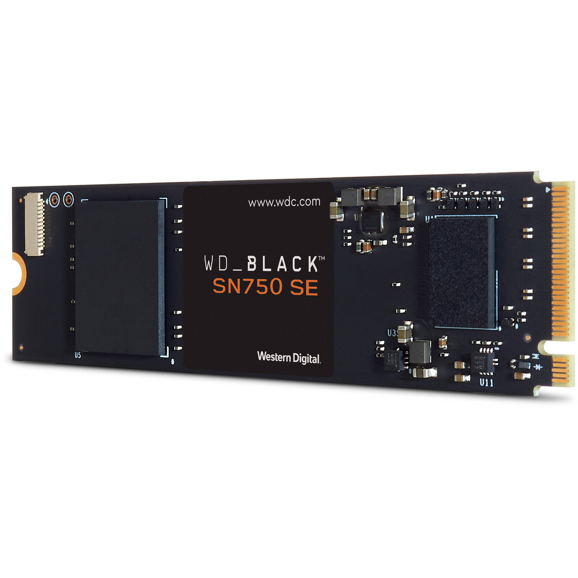 Disco Sólido SSD 1TB WD Black SN750 SE NVMe Gaming Gen3 PCIe M.2 2280 - WDS100T1B0E