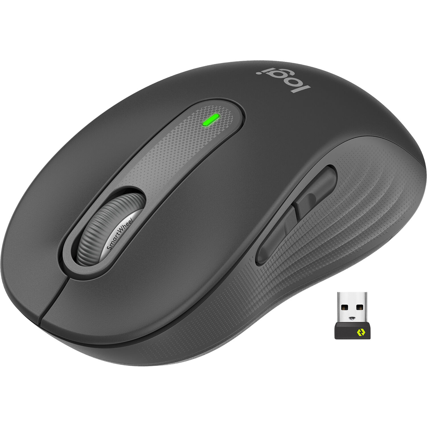 Mouse Logitech Signature M650 Wireless RF + Bluetooth 2000 dpi Grafito - 910-006250